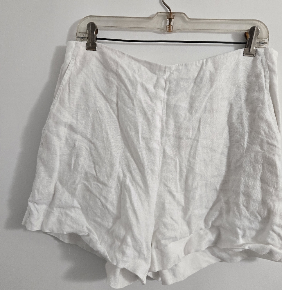 White Polo Shorts